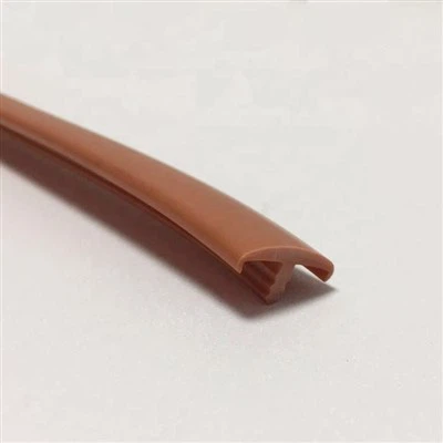 Bandio ymyl siâp U siâp T Solid Matt